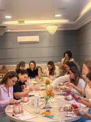 Confraternização com oficina de bentô cake